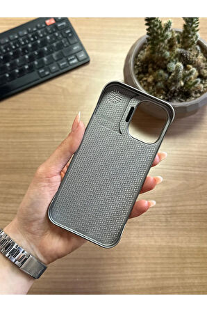 iPhone 16 Pro Standlı karbon Kılıf Soocase624