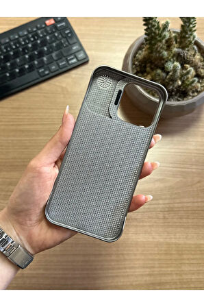 iPhone 16 Pro Max Standlı karbon Kılıf Soocase624