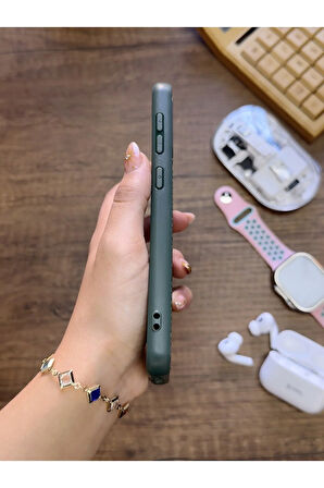 Samsung Galaxy A70 Uyumlu Premium Deri Dokulu Darbelere Karşı Dayanıklı Nazal Silikon Kılıf