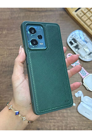 Samsung Galaxy Note 20 Ultra Uyumlu Premium Deri Dokulu Darbelere Dayanıklı Nazal Silikon Kılıf