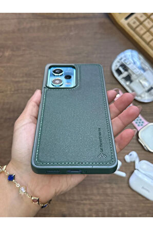 Samsung Galaxy Note 20 Ultra Uyumlu Premium Deri Dokulu Darbelere Dayanıklı Nazal Silikon Kılıf