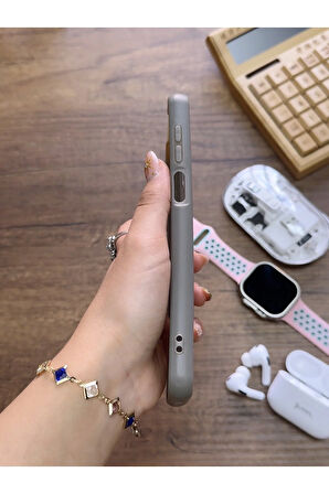 Redmi Note 9S Uyumlu Premium Deri Dokulu Darbelere Karşı Dayanıklı Nazal Silikon Kılıf