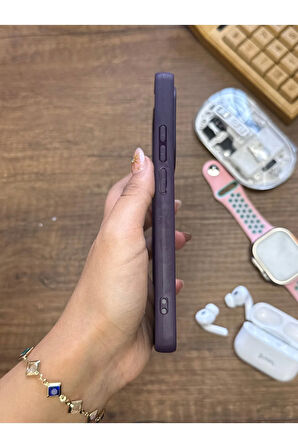 Redmi Note 13 Pro 4G Uyumlu Premium Deri Dokulu Darbelere Karşı Dayanıklı Nazal Silikon Kılıf