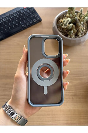 iPhone 16 Standlı Ve Yüzüklü MagSafe Kılıf Soocase721