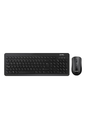 Kablosuz Klavye ve Mouse Seti - Ofis Kullanımı için İdeal Ergonomik Tasarım MT8522