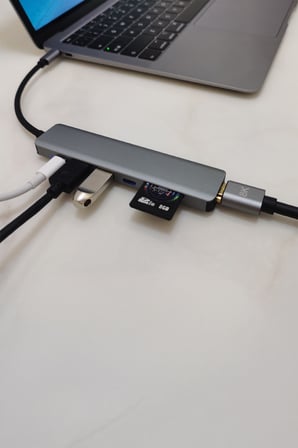 Type-C 7in1 Hub Çoklayıcı | 4K UHD | 87W PD | USB 3.0 x2 | HDTV | SD/TF Port Usb Çoklayıcı MT8901