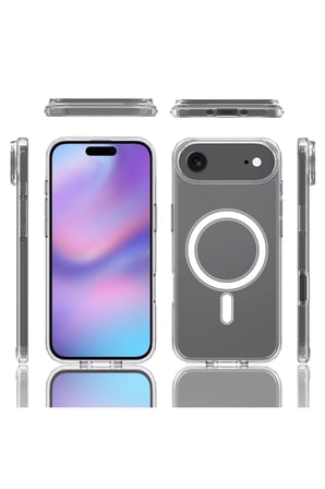 iPhone 17 Air Uyumlu Şeffaf Magsafe Kılıf MTL SAFE