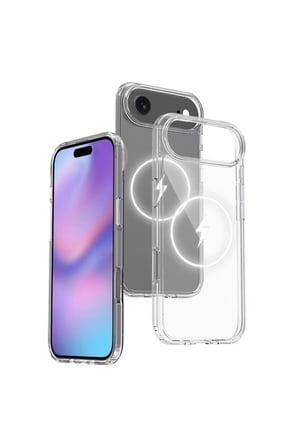 iPhone 17 Air Uyumlu Şeffaf Magsafe Kılıf MTL SAFE