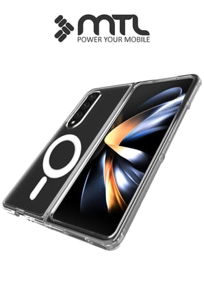 Samsung Z Fold 4 Şeffaf Magsafe Kılıf MTL SAFE