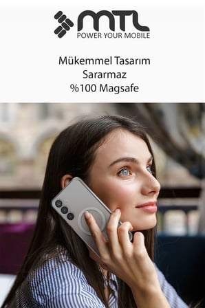 Samsung S25 Uyumlu Animasyonlu Şeffaf Magsafe Şarj Destekli Sararmayan Sert Origin Kılıf