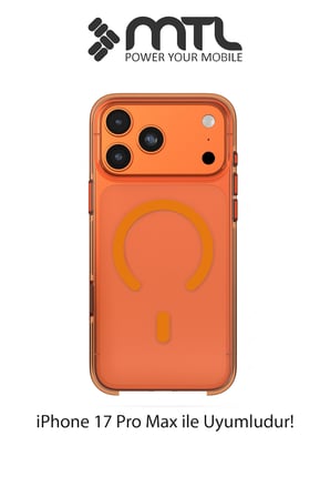 iPhone 17 Pro Max Uyumlu Animasyonlu Şeffaf Magsafe Şarj Destekli Sararmayan Sert Origin Kılıf
