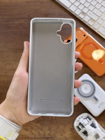 Samsung A07 / A08 Uyumlu Kadife İç Yüzey Tasarımlı Taşlı Işıltılı Parlak Pırlanta Kılıf Dia Plus