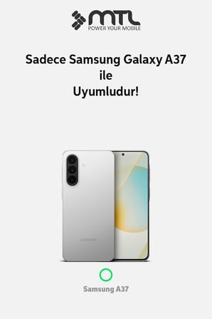 Samsung Galaxy A37 Şeffaf Magsafe Kılıf MTL SAFE