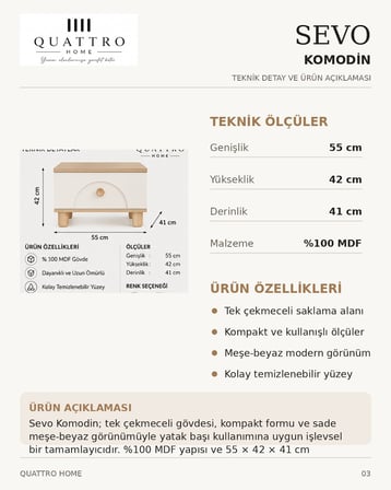 SEVO KOMODİN