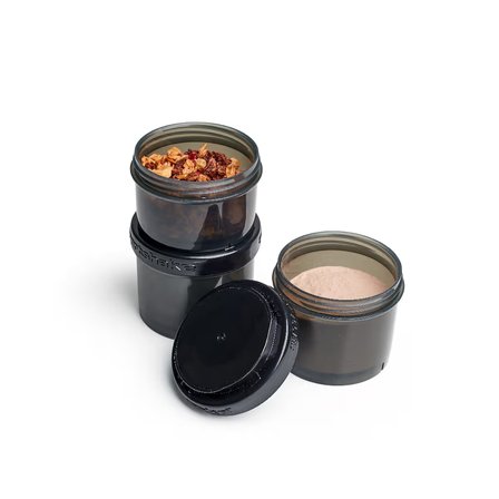 Smartshake Revive Saklama Kapları Siyah 3'lü Set
