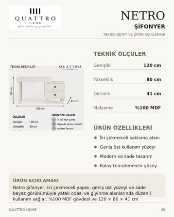 NETRO MAKYAJ MASASI