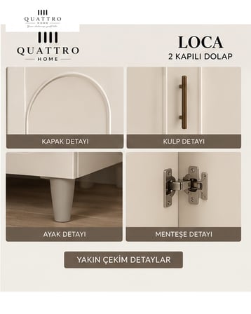 LOCA 2 KAPAKLI DOLAP