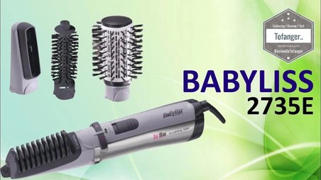 Babyliss 2735E Hava Üflemeli Döner Fırçalı Saç Şekillendirici