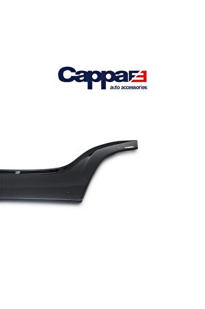 Ford Fiesta Ön Kaput Koruyucu Rüzgarlık 4mm Akrilik (abs) Piano Black 2002-2008