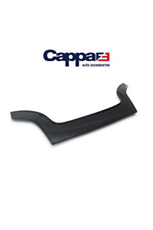 Ford Fiesta Ön Kaput Koruyucu Rüzgarlık 4mm Akrilik (abs) Piano Black 2002-2008