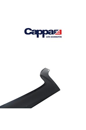 Ford Fiesta Ön Kaput Koruyucu Rüzgarlık 4mm Akrilik (abs) Piano Black 2002-2008
