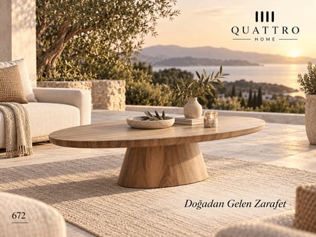Lunessa 672 Ahşap Orta Sehpa