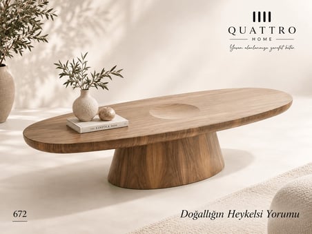 Lunessa 672 Ahşap Orta Sehpa