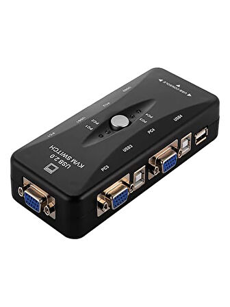 Usb 2.0 Kvm Switch Vga 4 Port