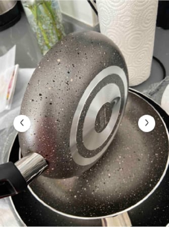 3Lü Granit Tava Seti 18-22-26Cm
