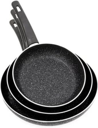 3Lü Granit Tava Seti 18-22-26Cm