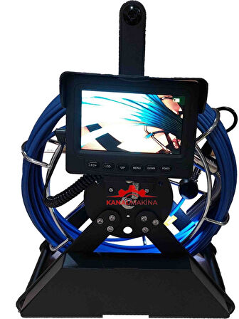 KANAL MAKİNA KANAL GÖZLEM KAMERASI H4 - 4'' 20 MT KABLO