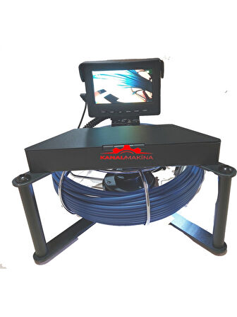 KANAL MAKİNA KANAL GÖZLEM KAMERASI H4 - 4'' 20 MT KABLO