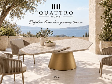 Lunessa 1032 Taş Görünümlü Orta Sehpa