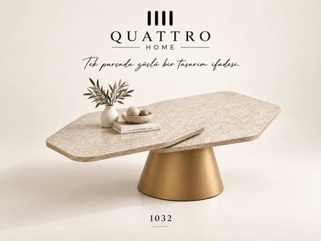 Lunessa 1032 Taş Görünümlü Orta Sehpa