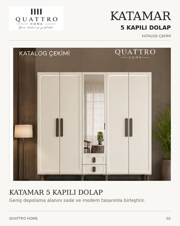 KATAMAR 5 KAPAKLI DOLAP