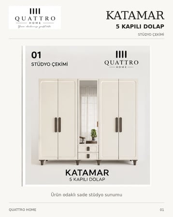 KATAMAR 5 KAPAKLI DOLAP