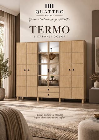 TERMO 6 KAPAKLI DOLAP