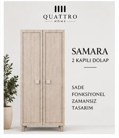 SAMARA 2 KAPAKLI DOLAP