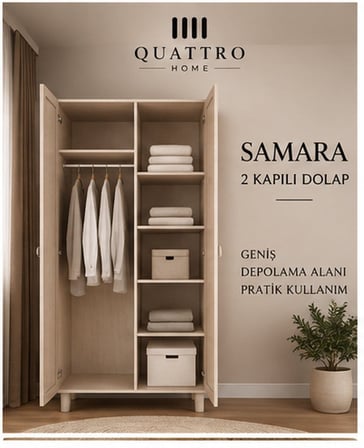 SAMARA 2 KAPAKLI DOLAP