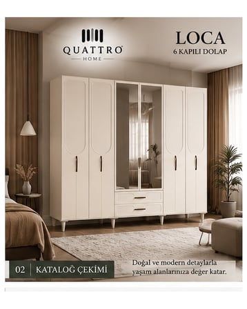 LOCA 6 KAPAKLI DOLAP