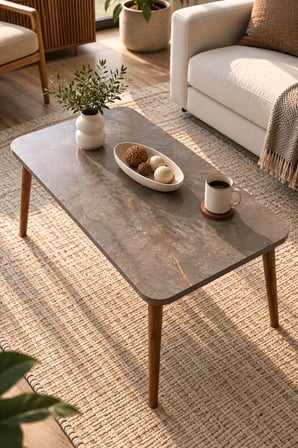 SuloraHome Kare Orta Sehpa