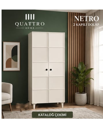 NETRO 2 KAPAKLI DOLAP