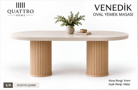 VENEDİK YEMEK MASASI