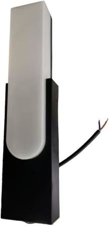 10W Hawai Led Aplik 950Lm 3200K - Gün Işığı Ct-7067,Siyah,