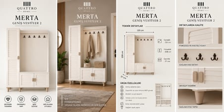 MERTA GENİŞ VESTİYER