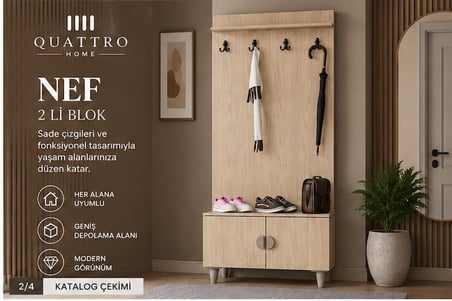 NEF VESTİYER PORTMANTO