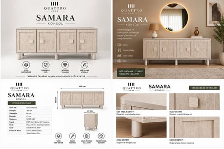 SAMARA KONSOL MEŞE KREM