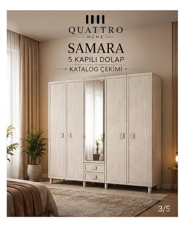 SAMARA 5 KAPAKLI DOLAP