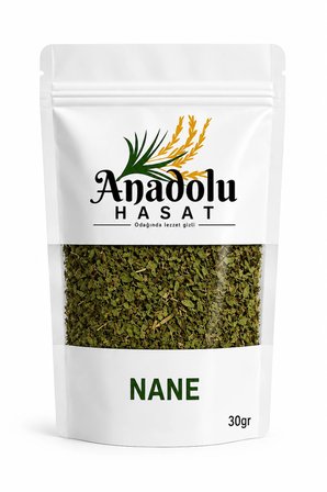 Nane 30 Gr – Taze, Elenmiş, Yoğun Aromalı Kuru Nane