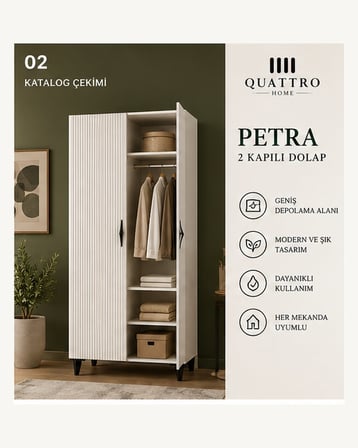 PETRA 2 KAPAKLI DOLAP